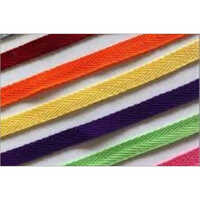 Twill Herringbone Tape - Color: Red