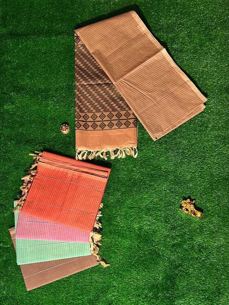 Ladies Pure Cotton Sarees