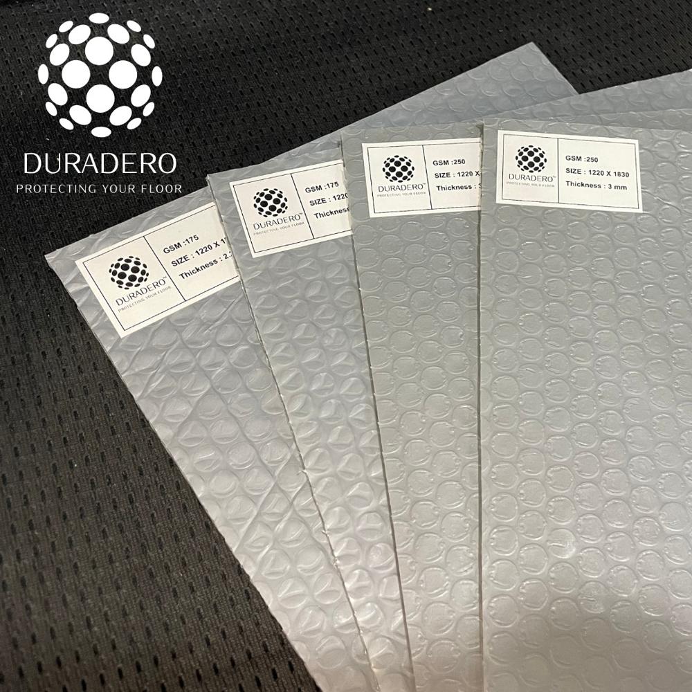 3.0 MM ( 6x4 feet ) ( Grey ) Bubble Guard Floor Protection Sheet 250GSM
