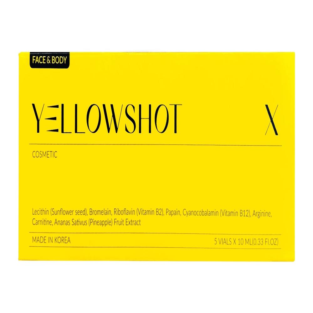 Buy Yellowshot Slimming Solution 10ml X 5 Vials Online - Drug Type: Medicine Raw Materials