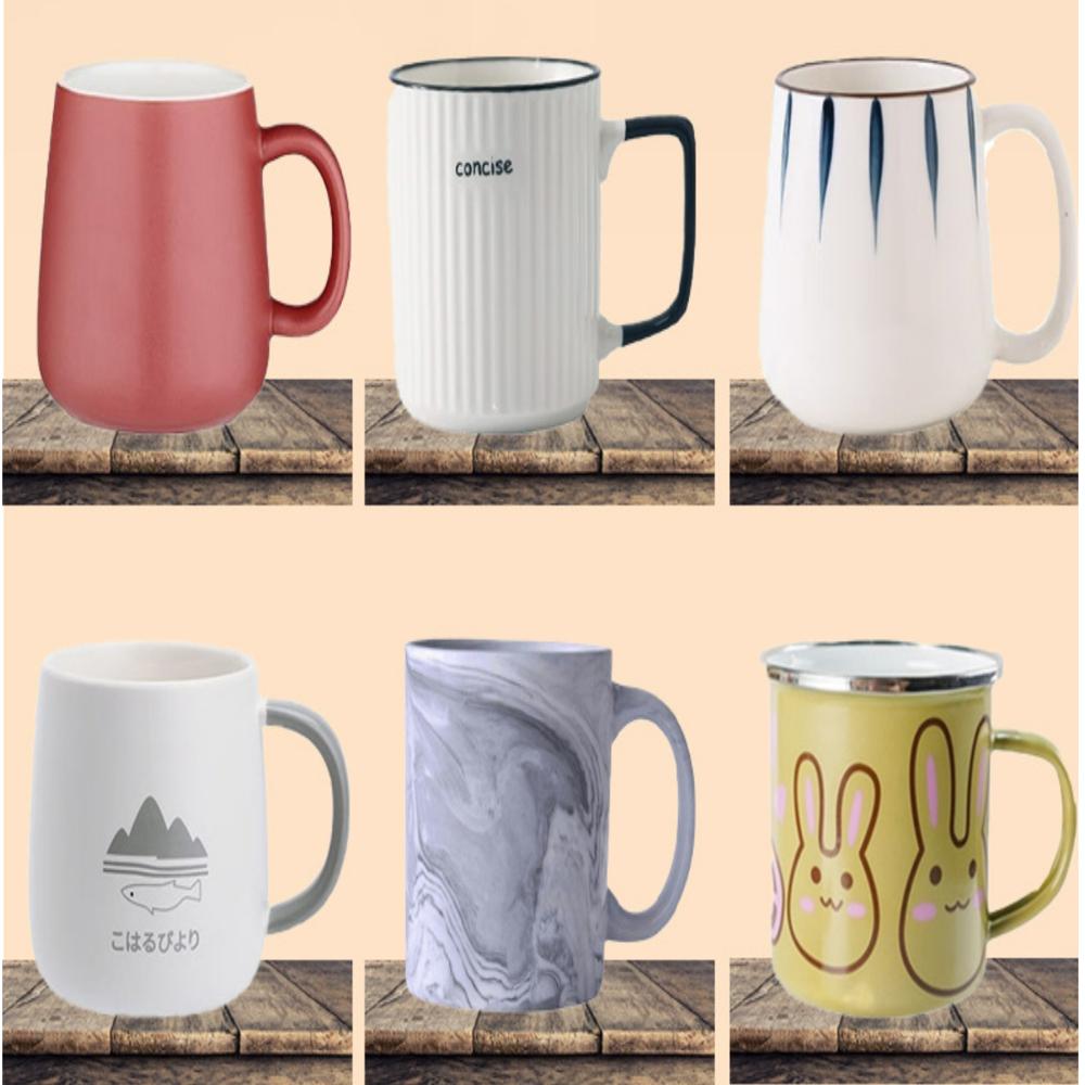 Custom Ceramic Coffee Mug Two Tone Stoneware Tea Cup for Home Office Promotional Gift