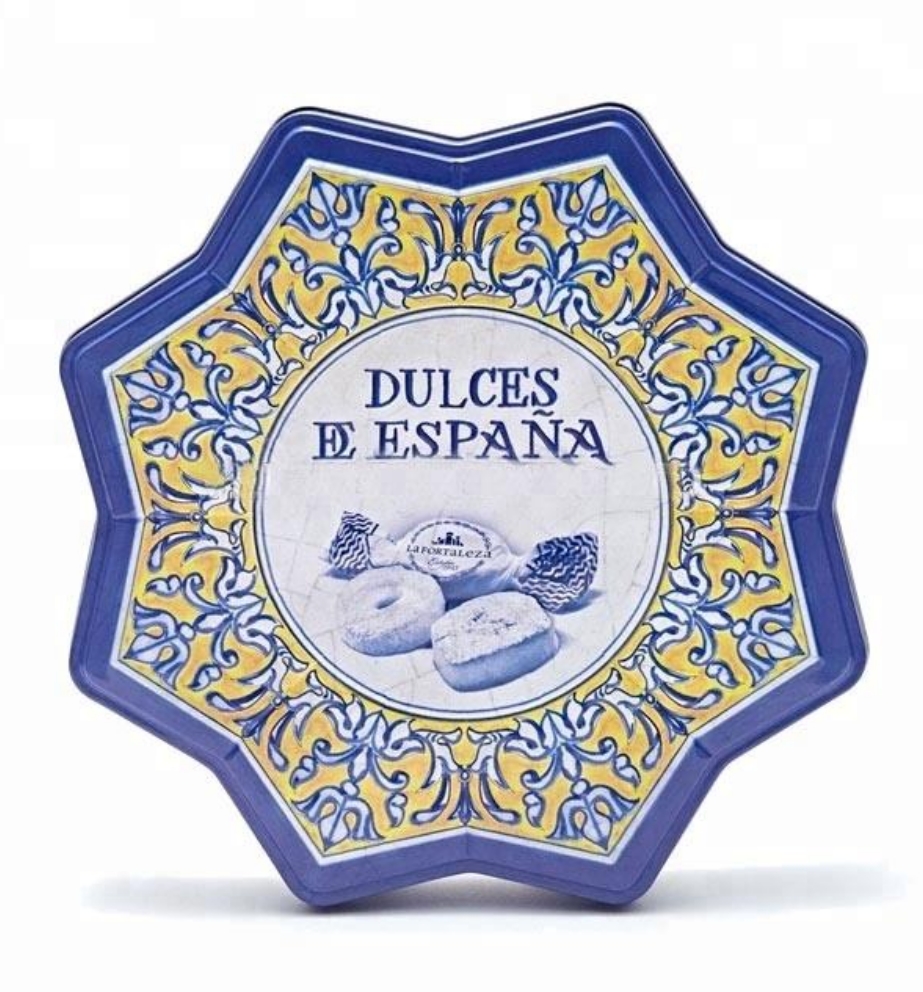 Star Shape Packaging Tin Box Custom Printing Decorative Tinplate Star Shape Empty Container Metal Cans Gift