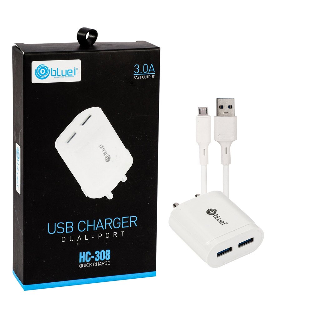 Hc 308 3.0A Micro Charger, 80W, Number Of Ports: 2