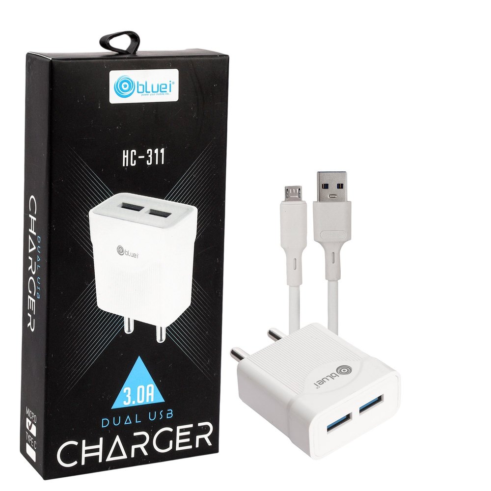 Hc 311 3.0A Micro Charger, Number Of Ports: 2