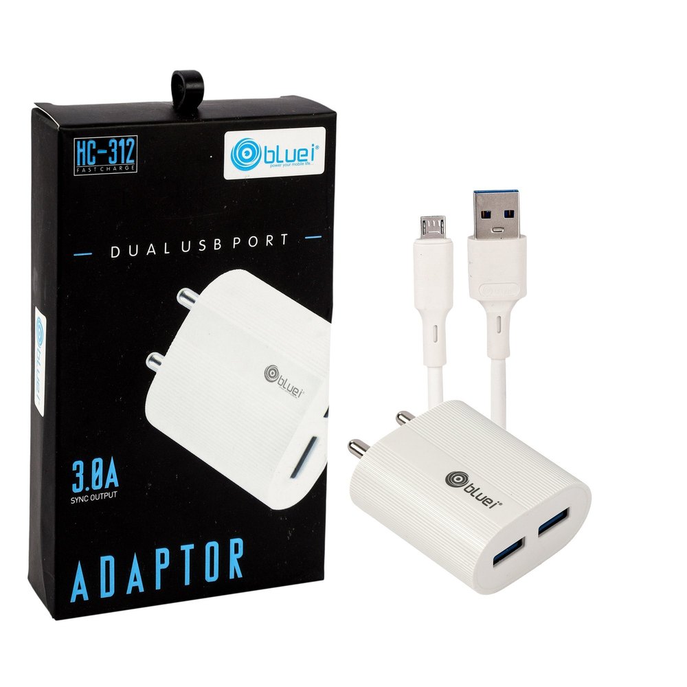 HC-312 (3.0A) DUAL USB FAST CHARGER