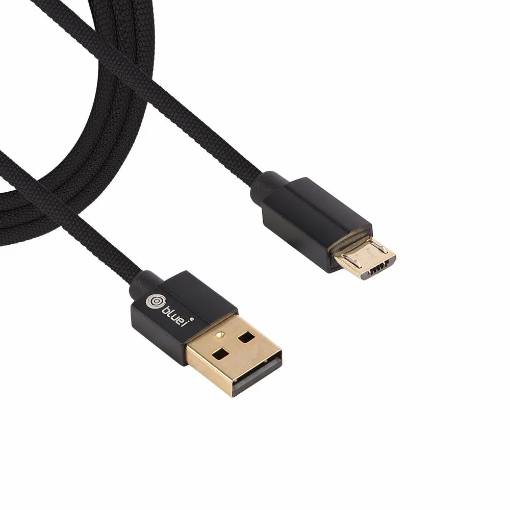 D2 15w Micro Usb Fast Charging Cable - Color: Black