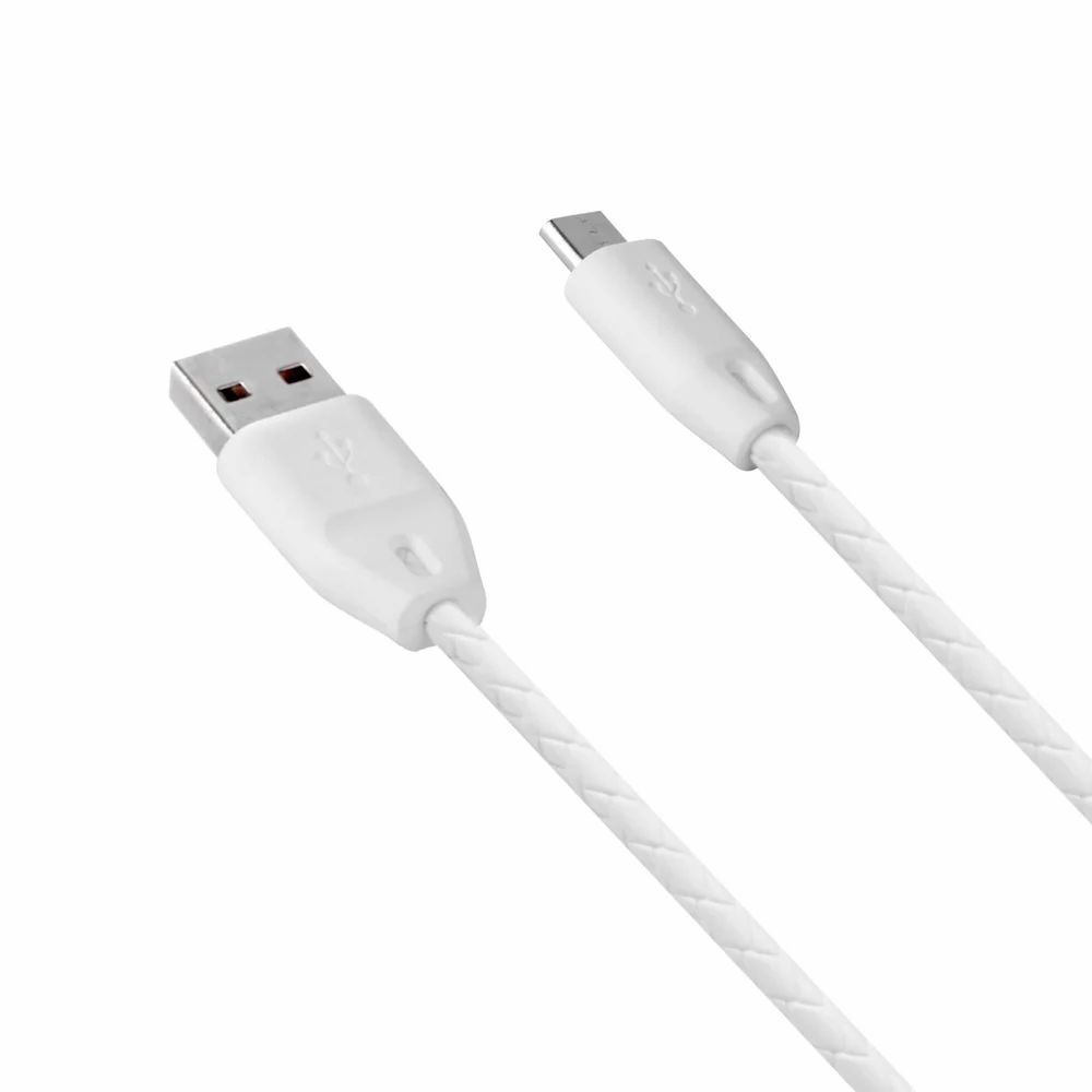 Sp-05 Micro Usb 25w Fast Charging Data Cable - Color: White