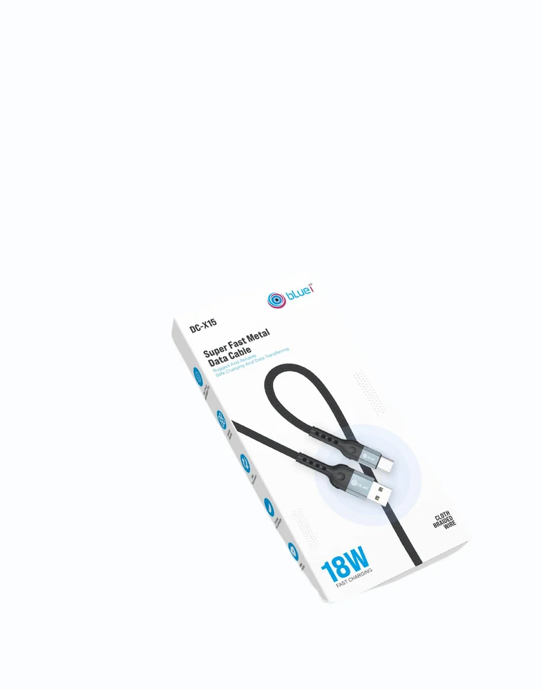 Dc-x15 Type C Metal Data Cable - Color: Black