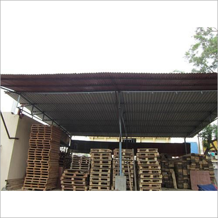 Drum Pallet - Color: Brown