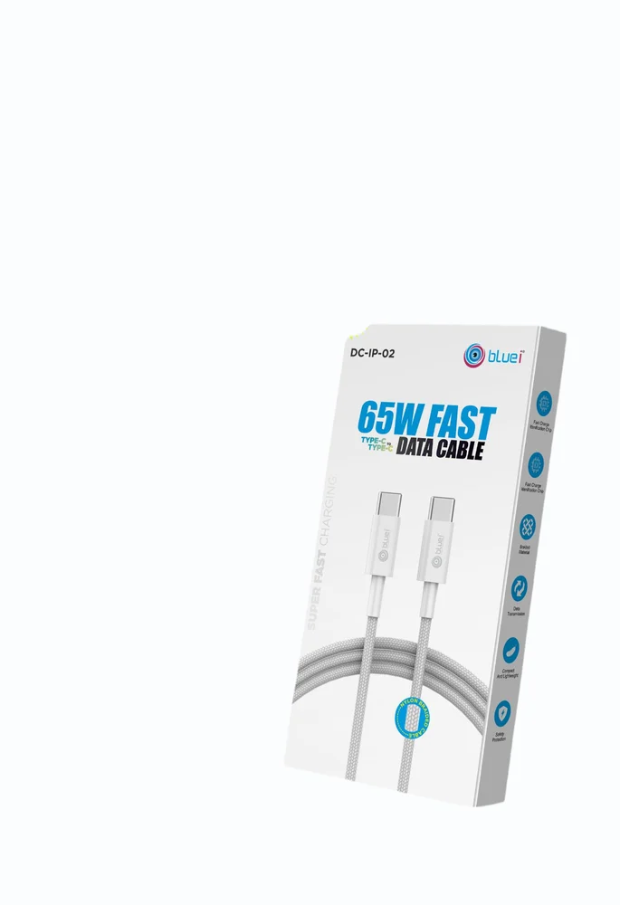 DC-IP-02 PD Type C to Type C 65W Fast Charging Data Cable