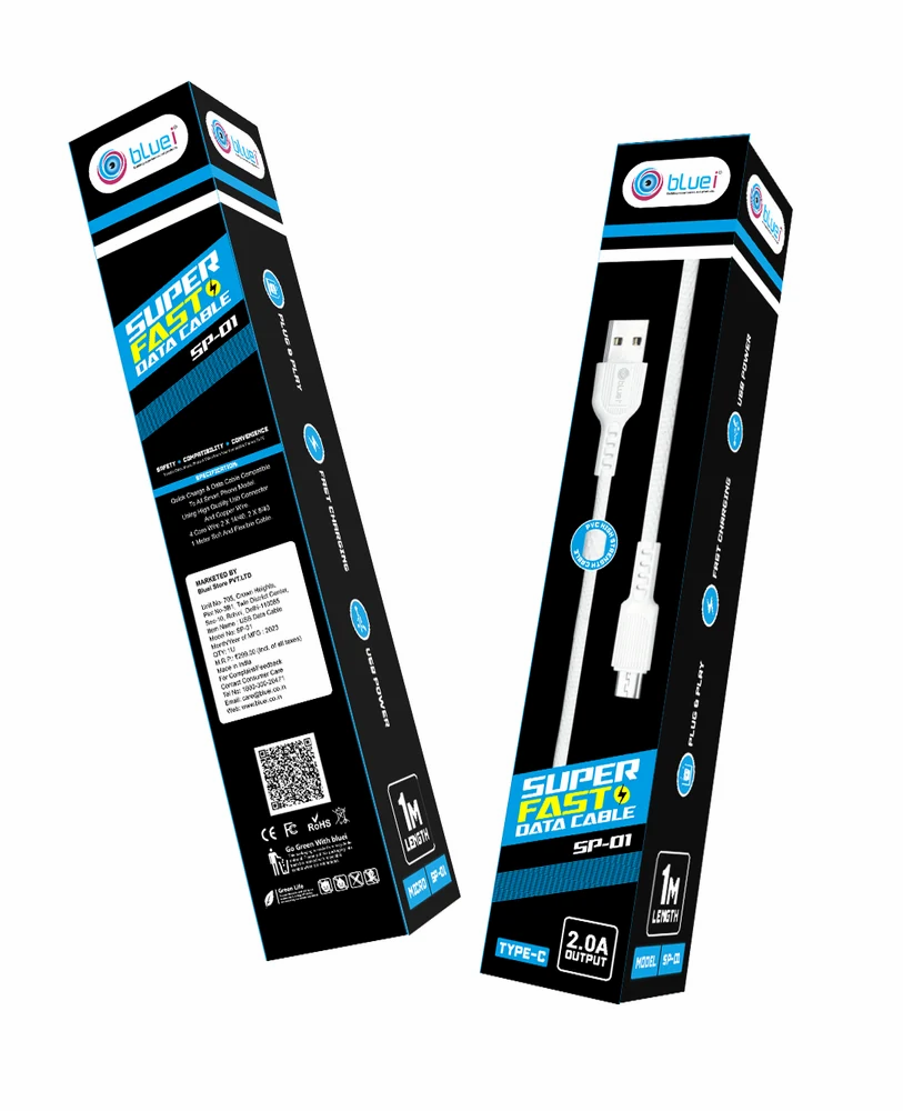 Sp-01 Type C 2.0a Data Cable - Color: White