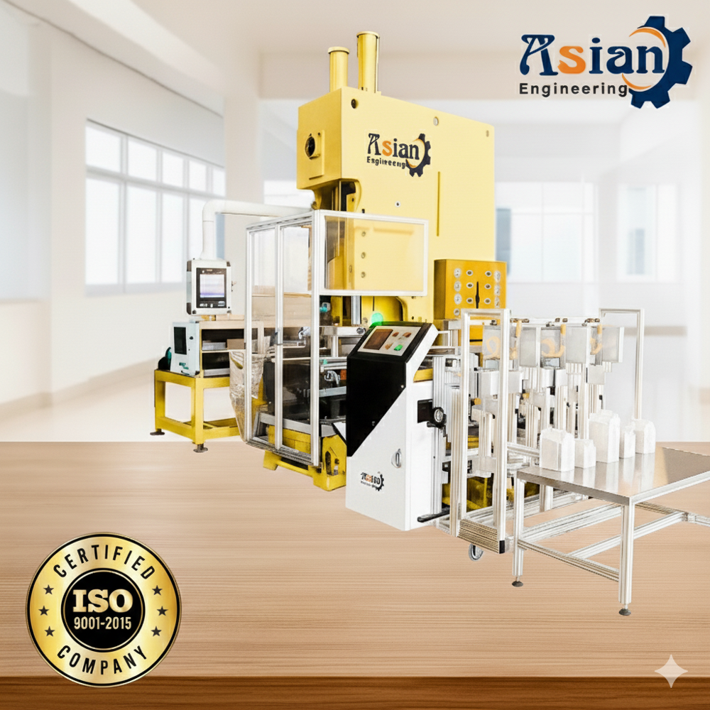Aluminum Foil Container Machine With Stacker