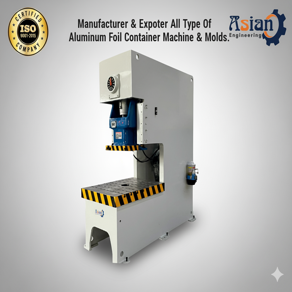 Aluminum Foil Container Machine With Feeder