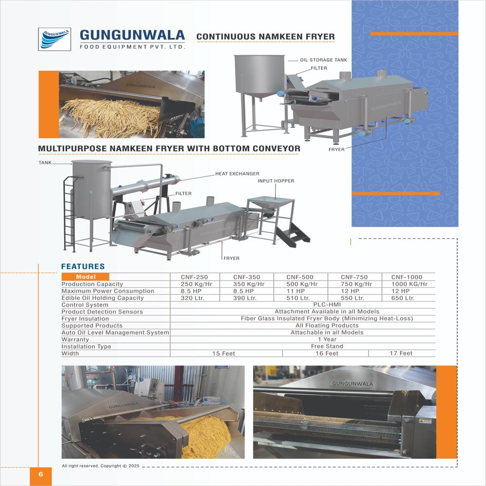 Automatic Namkeen Fryer