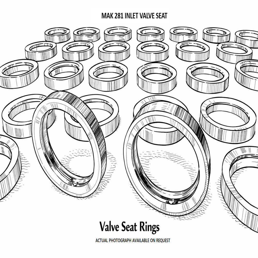MAK 281 Inlet Valve Seat