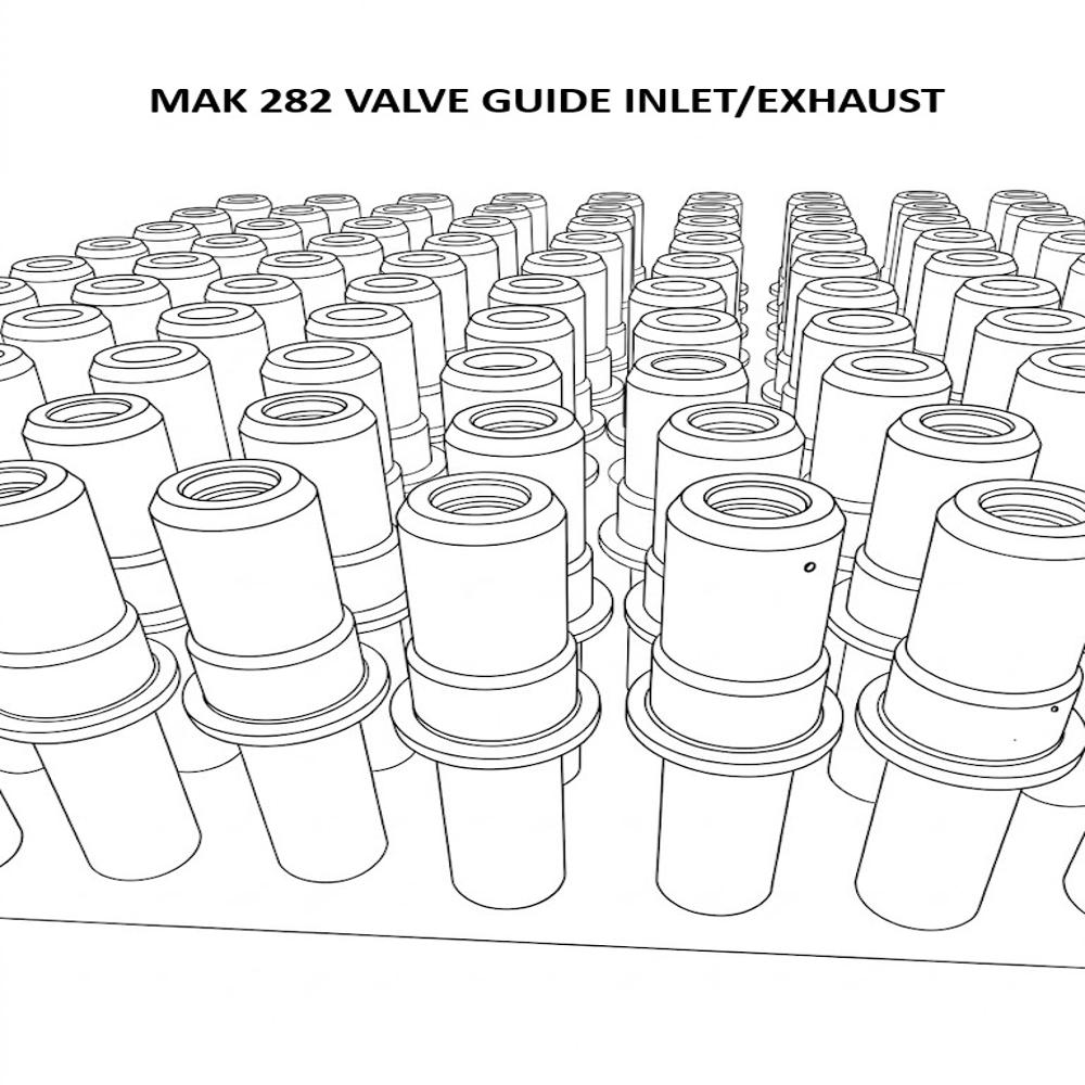  MAK 282 Valve Guide Inlet/Exhaust