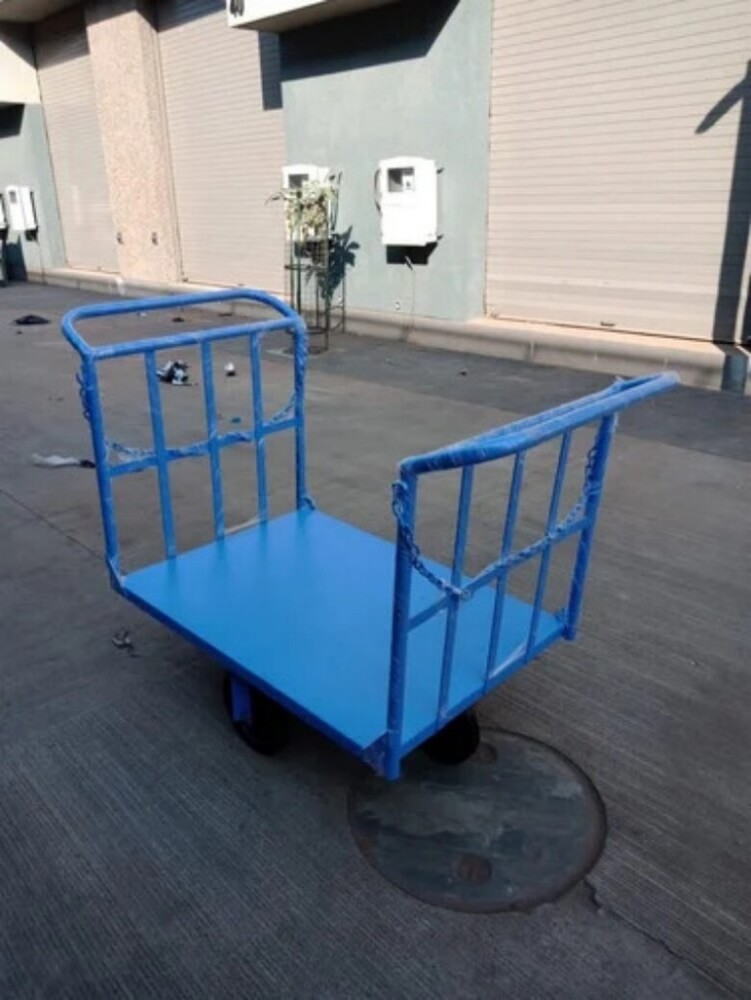 Mild Steel Material Handling Trolley - Feature: Heavy Duty