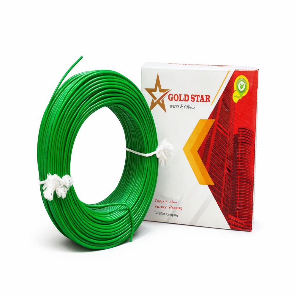 Goldstar 0.75 Sqmm FR PVC Multistrand Copper House Wire