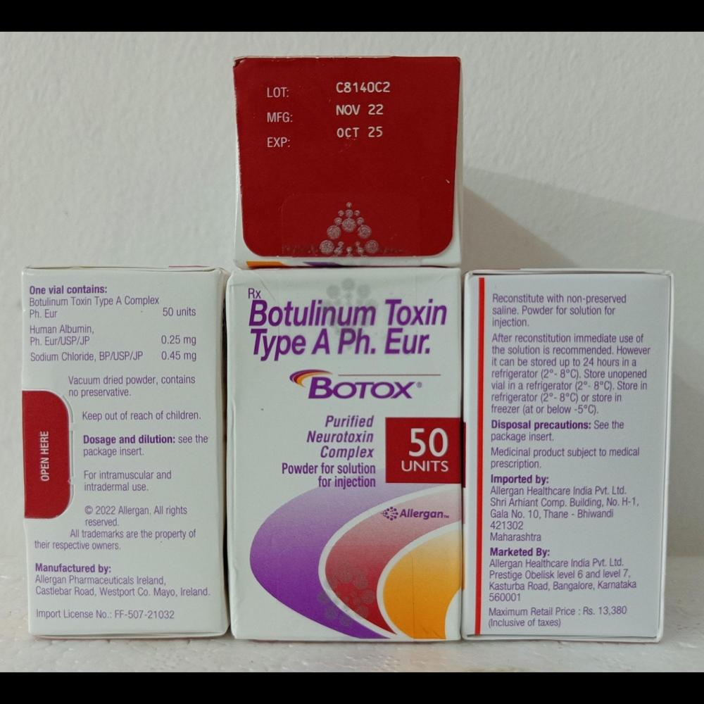 Order Botox 50iu - Drug Type: Medicine Raw Materials
