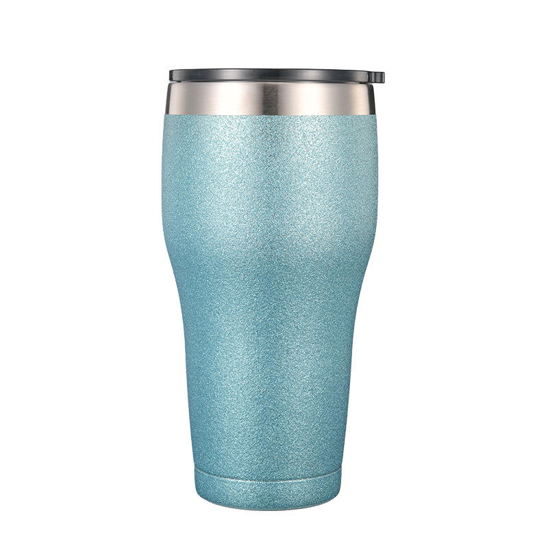 304 Stainless Steel Vacuum Thermos Cup 30oz Large Capacity Car Cup Small Waisted Gift Custom