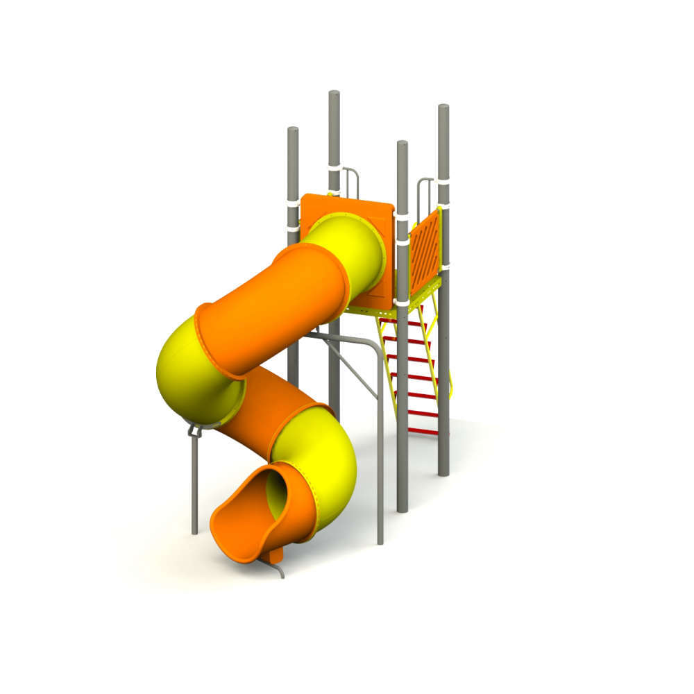 Roto Spiral Tube Slide 7ft
