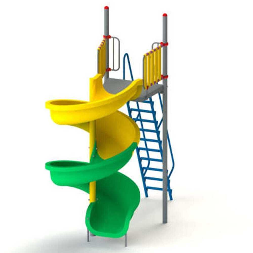 FRP Spiral Slide 9 Ft