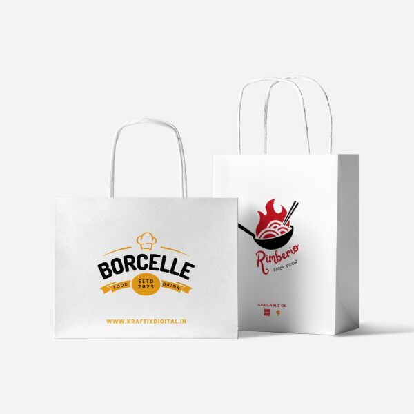 Multi Color Restaurant Bag