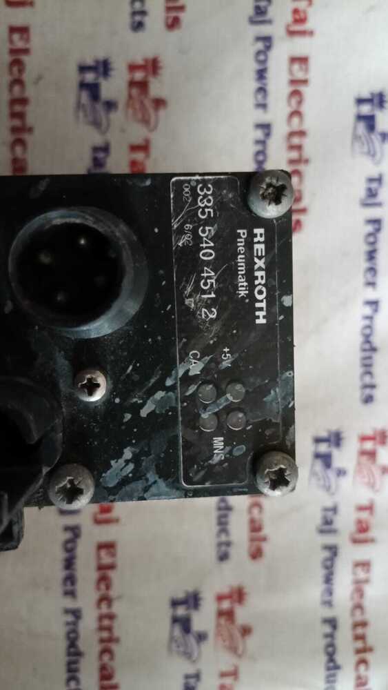 REXROTH PNEUMATIK 335540 4512