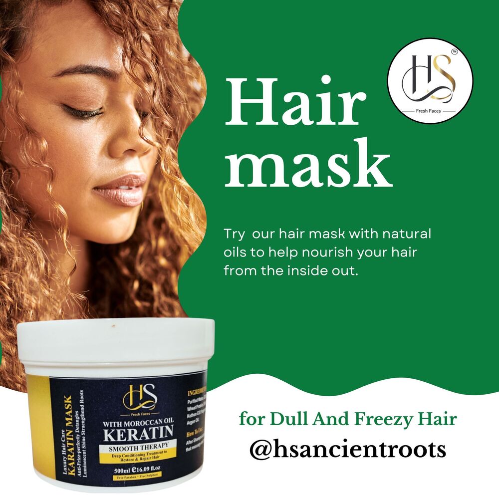 Keratin Moroccan Hair Mask