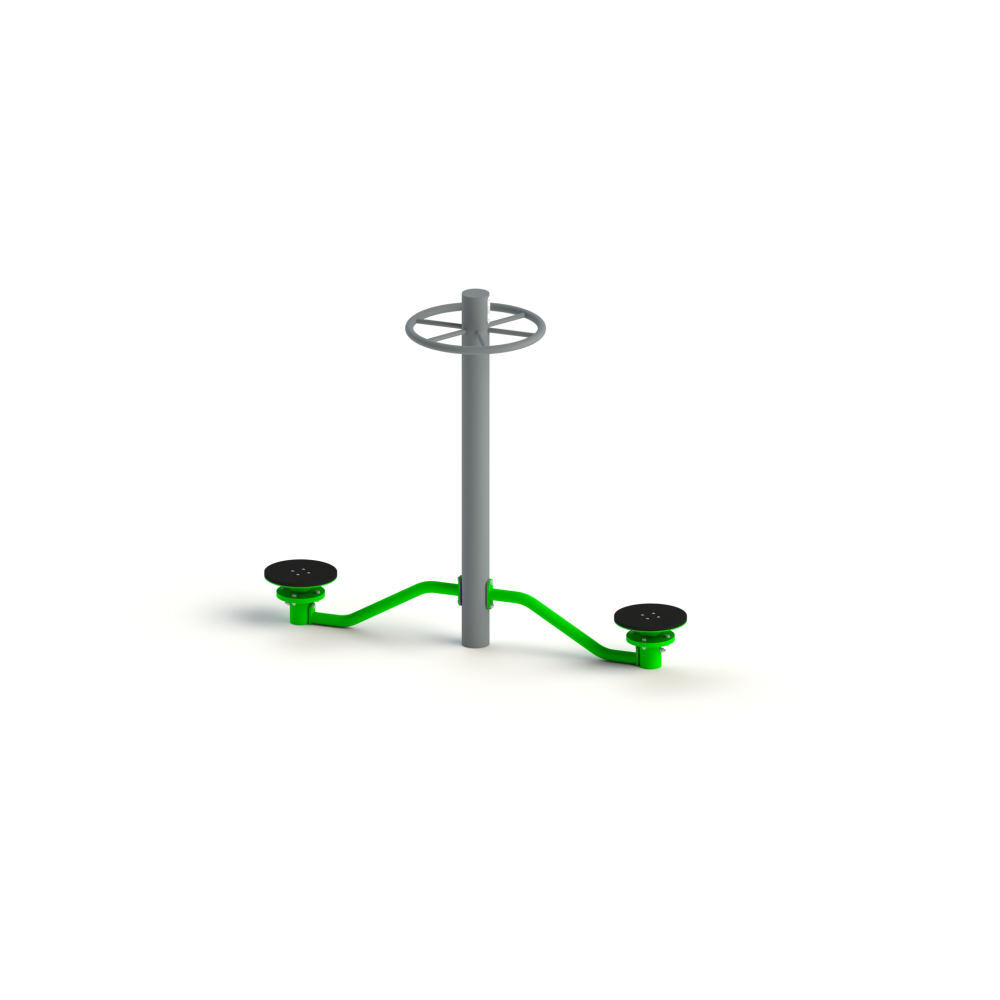 Double Circular Hip Twister