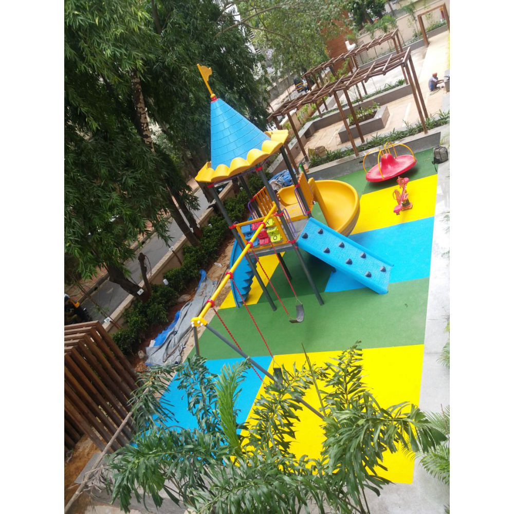 Rubber Flooring - Geometric