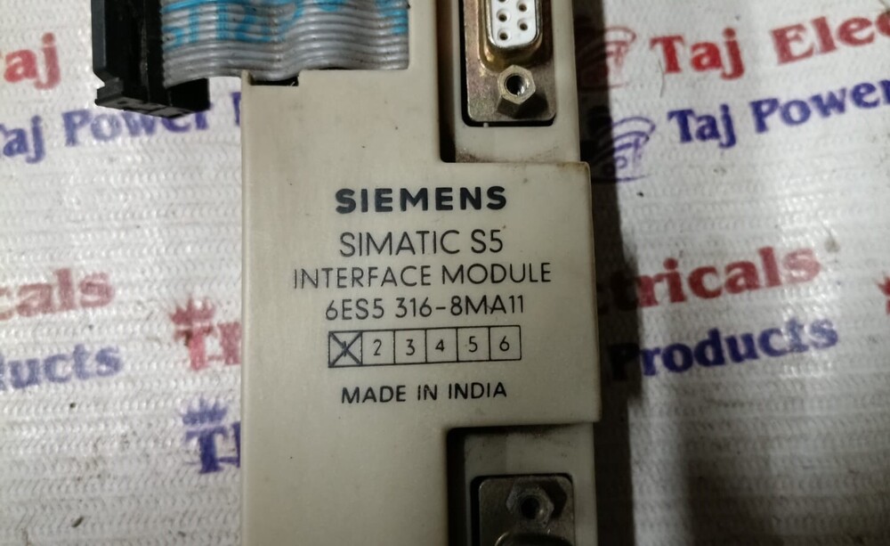 SIEMENS 6ES5 316-8MA11 INTERFACE MODULE