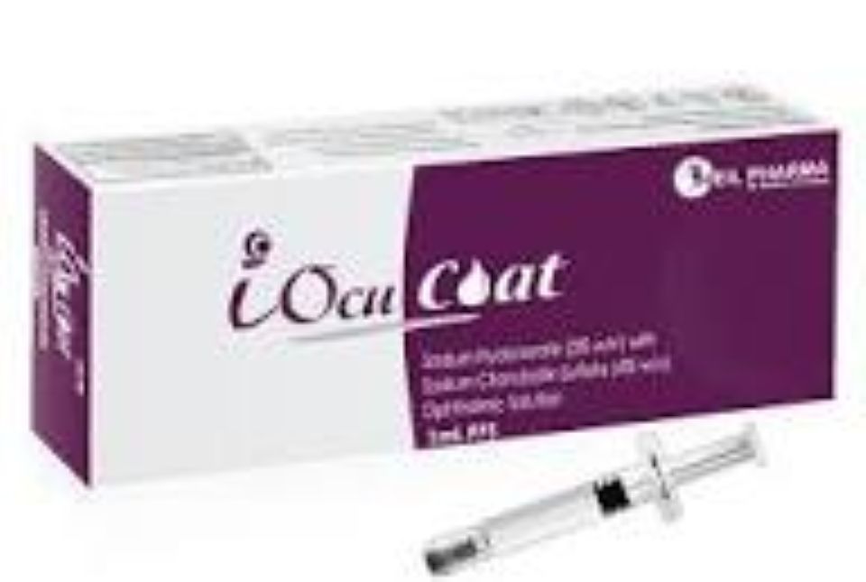 IOCUCOAT SODIUM HYALURANATE 3% With CHONDRIOTIN SULFATE 4% PFS 1ML SOLUTION