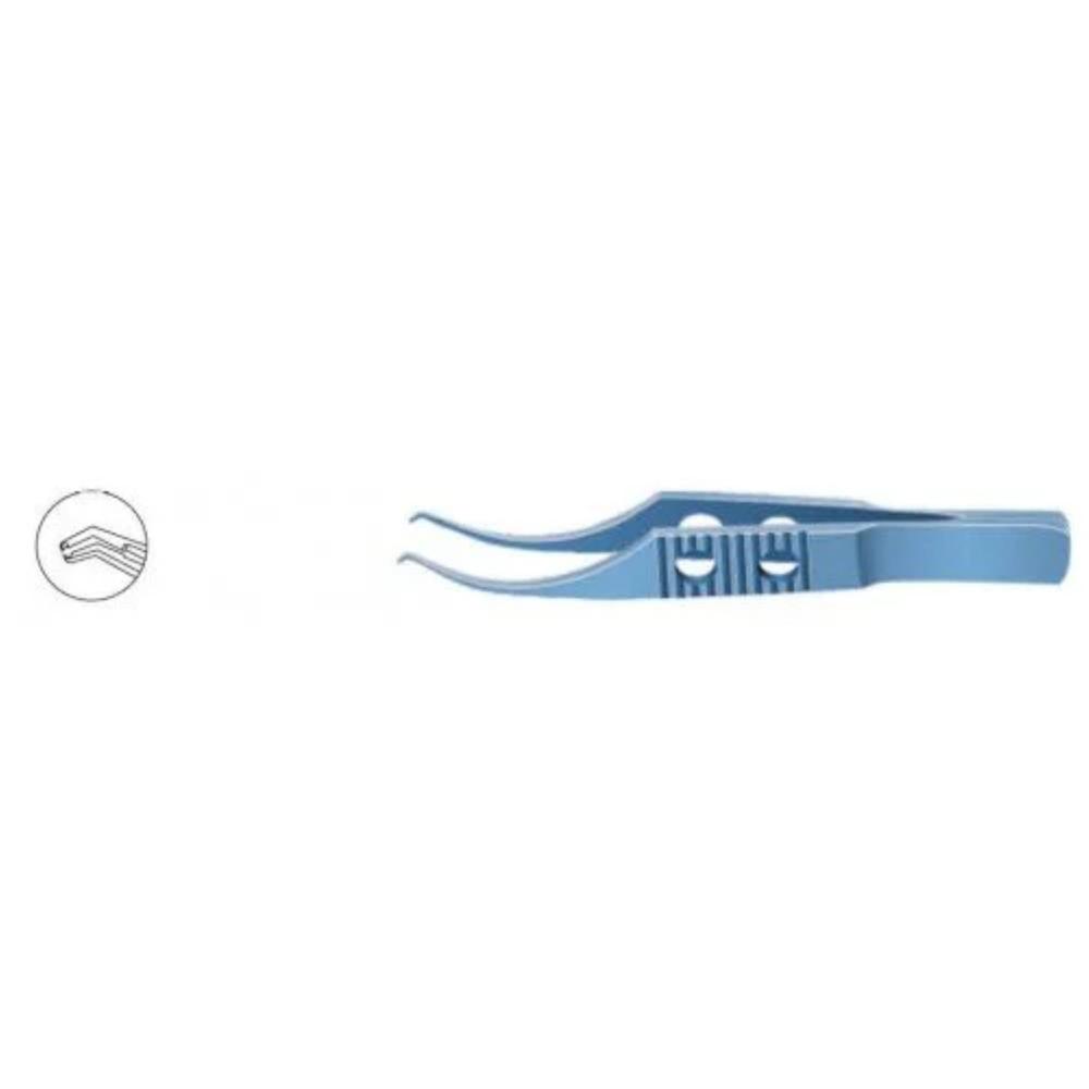 Titanium Pierse Hoskin Notched Corneal Forceps-Straight/Curved/Angled/Colibri
