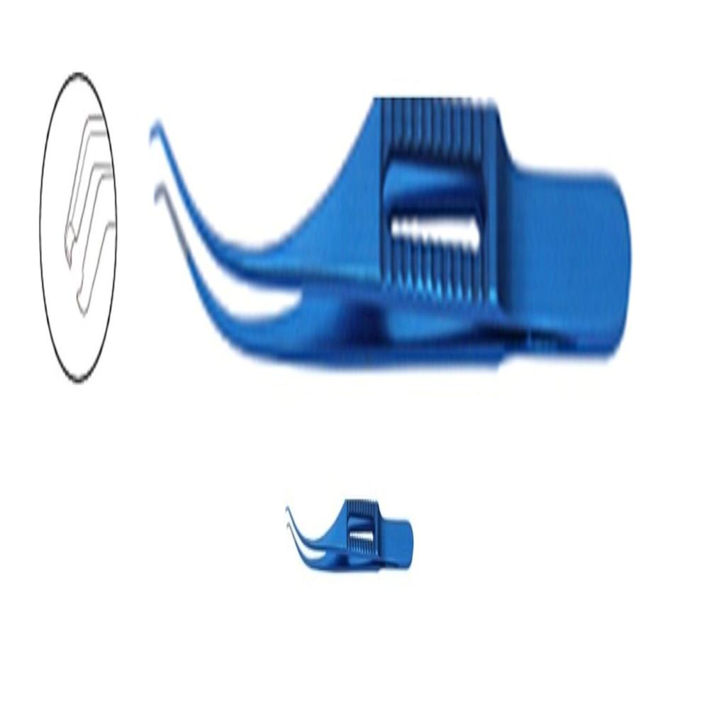 Titanium Pierse Hoskin Notched Corneal Forceps-Straight/Curved/Angled/Colibri