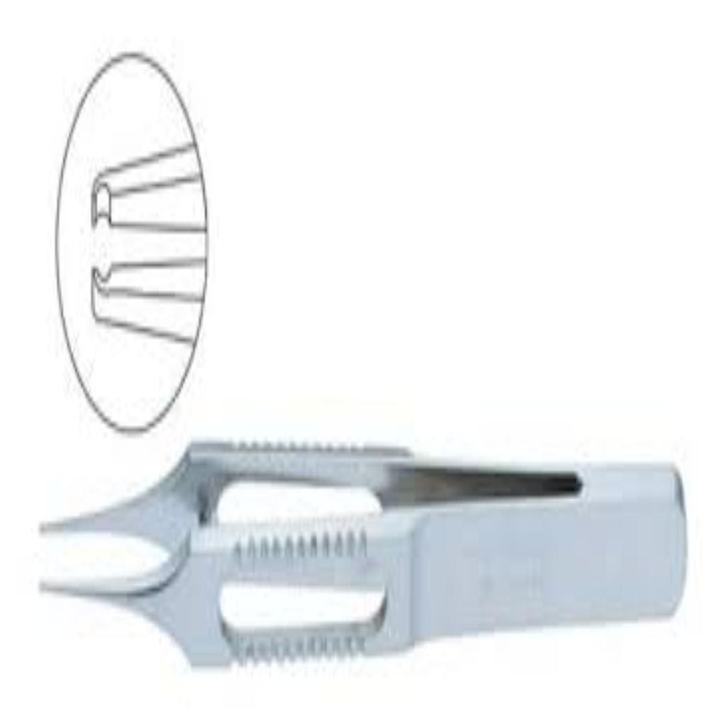 Titanium Pierse Hoskin Notched Corneal Forceps-Straight/Curved/Angled/Colibri