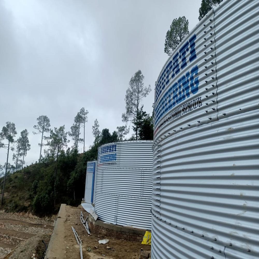 20KL Pre Fabricated Zinc Aluminium Water Tank