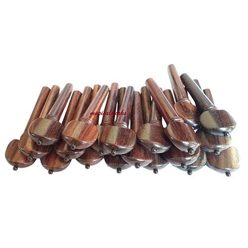 Violin Hill Pegs - Color: Natural Ebony Black