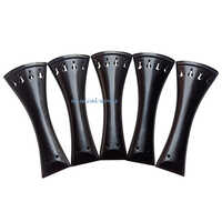 Violin Tailpiece French Modle - Color: Natural Ebony Black