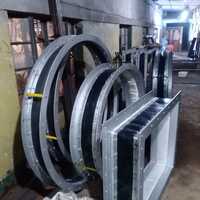 Non-metalic Expansion Joint - Multi-layered Fabric With Elastomeric Coating, Dn 50-3200 Mm, Grey/black | Fire-resistant, Flexible, Leak-proof, Movement Absorption