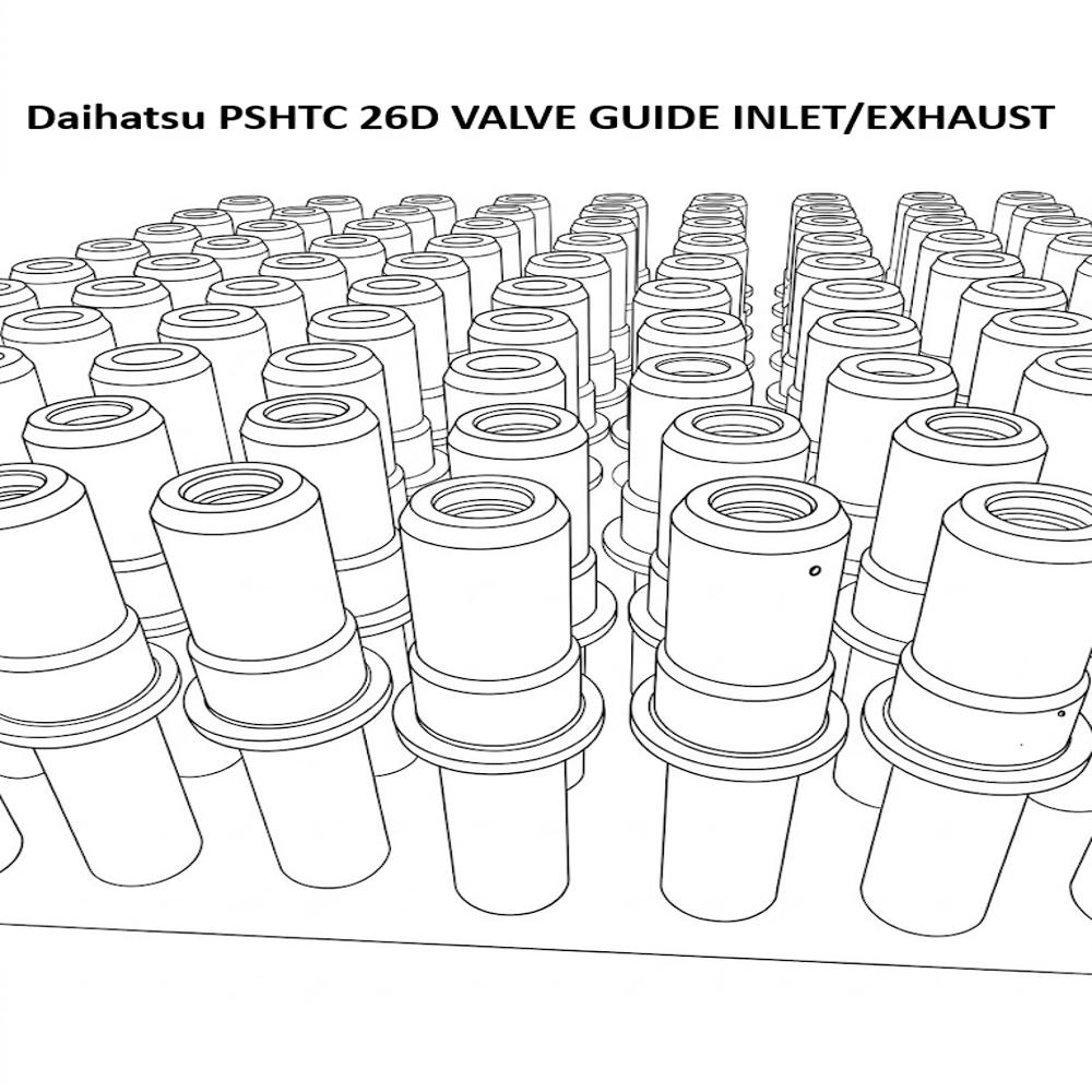 Daihatsu PSHTC 26D Valve Guide Inlet/Exhaust