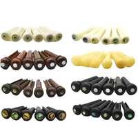 Guitar Bridge Pins - Color: Ivory With Black Dot