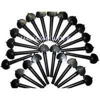 Cello Heart Pegs - Body Material: Wood