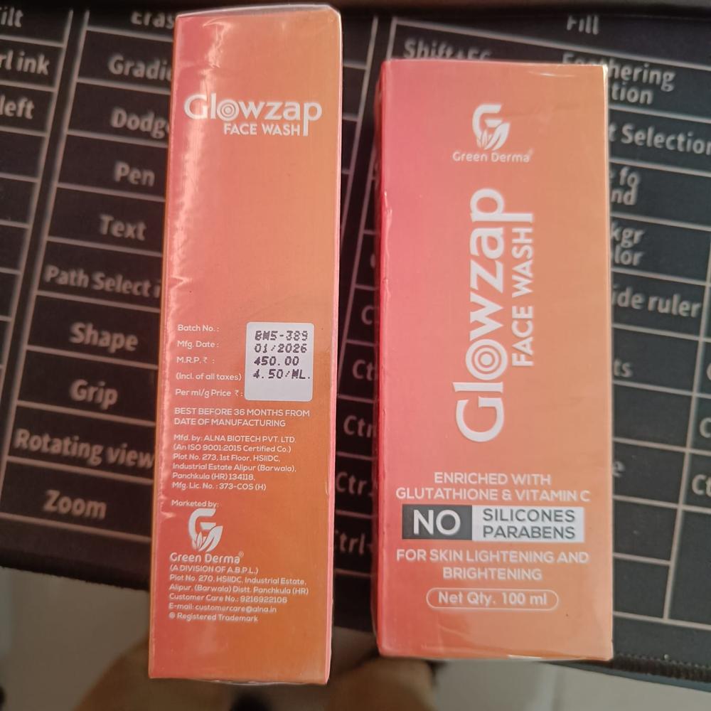 GLOWZAP FACEWASH