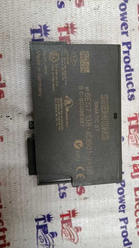 SIEMENS 6ES7 138-4DB01-0AB0 PLC