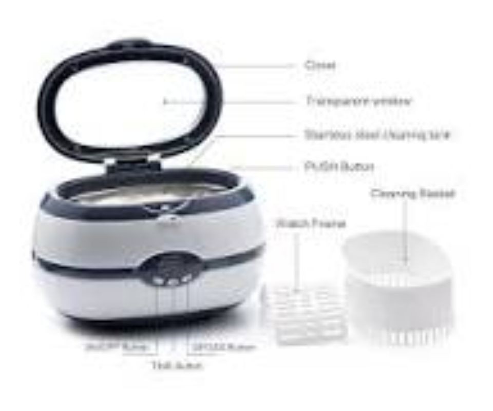 GT Sonic Ultrasonic Cleaner-600 ML Digital Timer 35 W