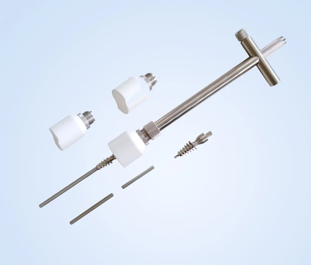 Trumpet Hohl Uterine Manipulator Gynecology Laparoscopic Instrument Steel Hohl Uterine Manipulator