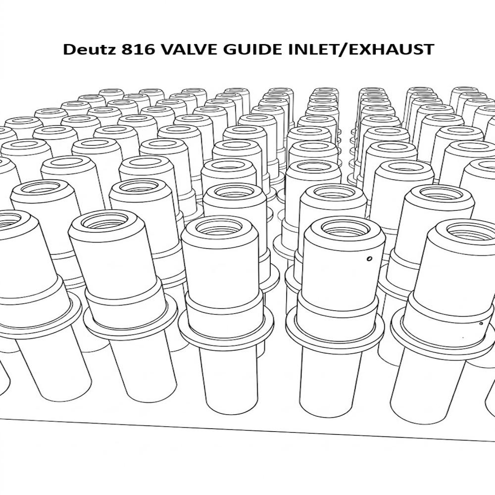 Deutz 816 Valve Guide Inlet/Exhaust