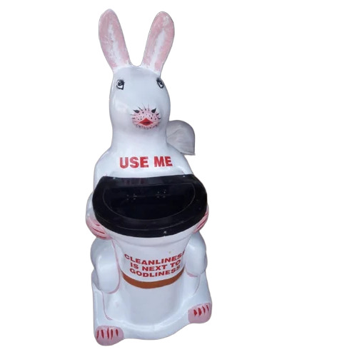 Rabbit Animated Bin
