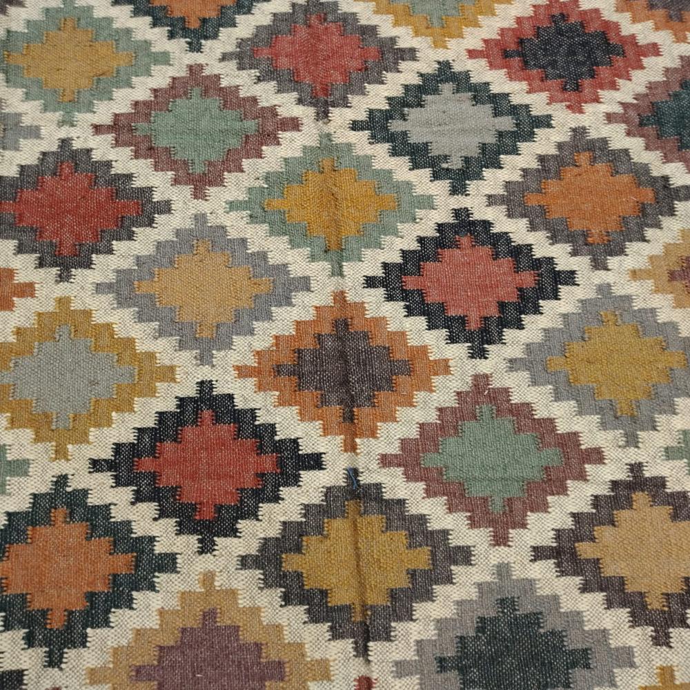 Wool Jute Kilim Durrie